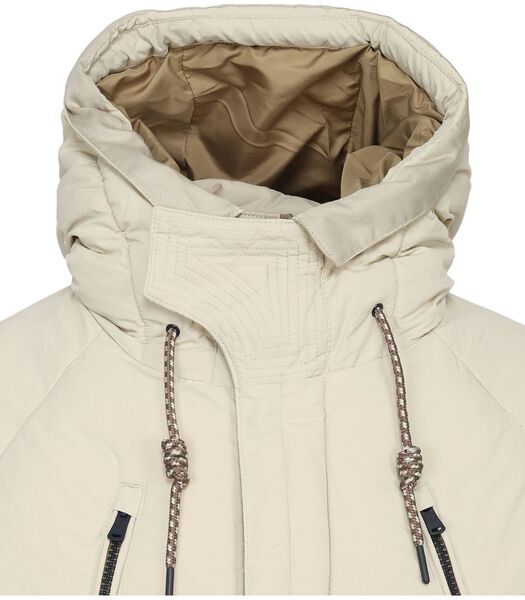 Dstrezzed Veste Nordic Parka Ecru