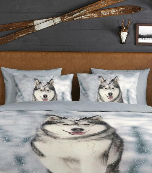 Housse de couette Husky Grey Flanelle