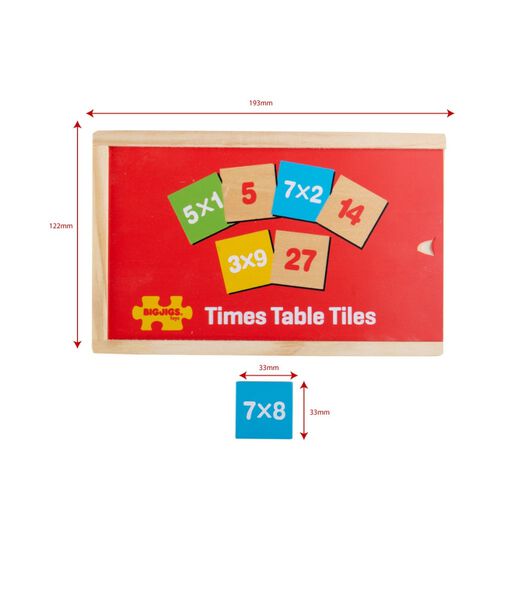 Bigjigs Table des temps