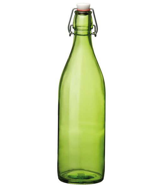 Bouteille à bouchon / Bouteille Weck Giara verte 1 litre de