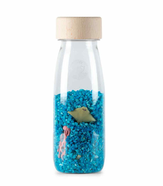 Sensorische fles Spy montessori speelgoed Sea