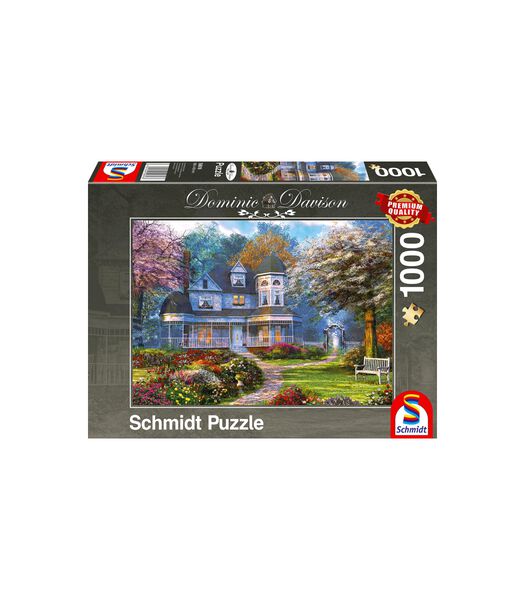 Victoriaans Herenhuis, 1000 stukjes - Puzzel - 10+