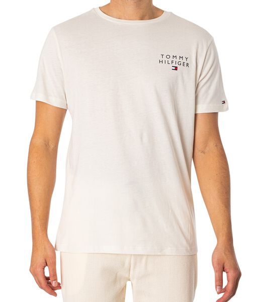 Lounge T-Shirt Met Borstlogo