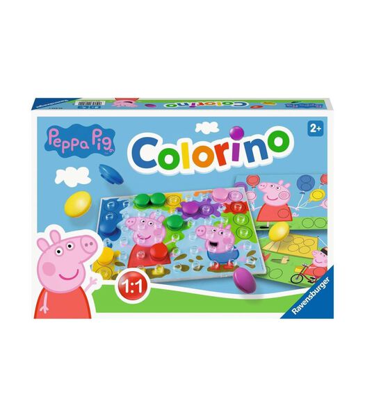 Colorino Peppa Pig Board game Apprentissage