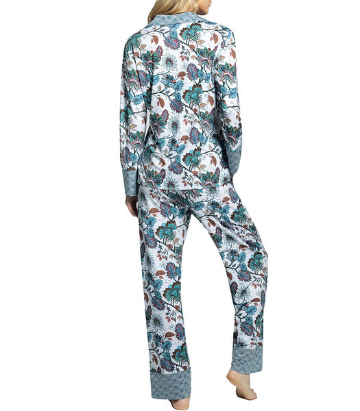Ensemble pyjama long fleuri en modal Christie