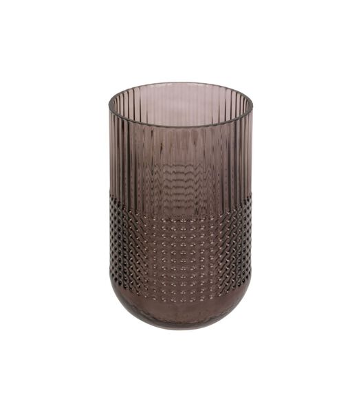 Vase Attract - Marron chocolat - Ø12,5x20cm