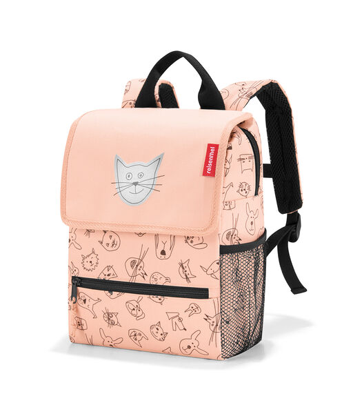 Backpack Kids - Rugzak - Cats&Dogs Rose Roze