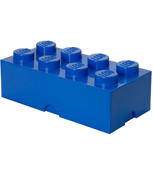 Boîte rangement Lego bleu 50 x 25 x 18 cm