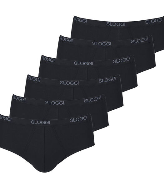 6 pack Basic - slip / onderbroek