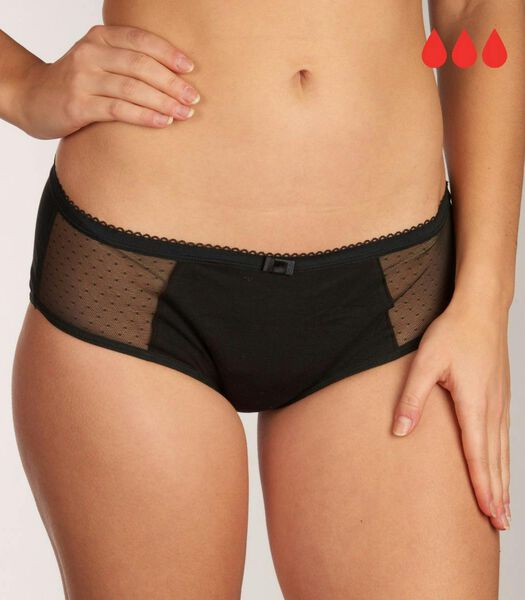 Shorty Lace Heavy Period