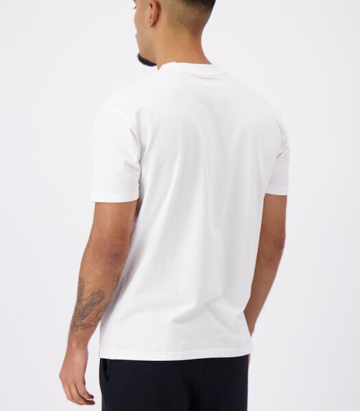 Cursive Script T-shirt Blanc