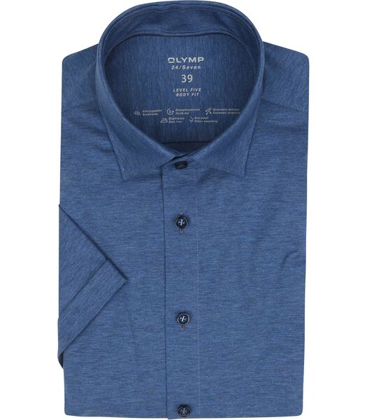 OLYMP Chemise Lvl 5 24/Seven Bleu Foncé