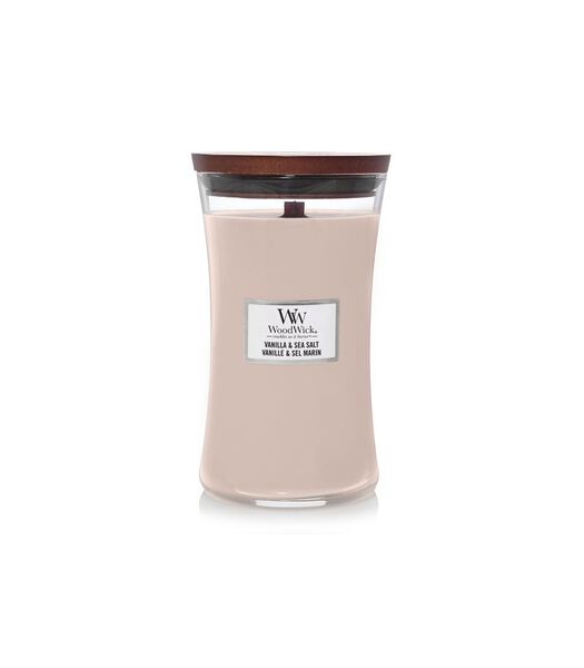 Bougie parfumée  Grande Vanille & Sel de mer - 18 cm / ø 10 cm