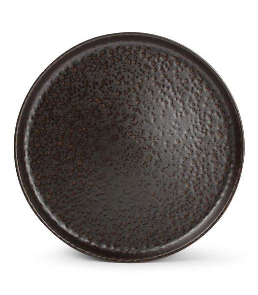 Plat bord 28xH3cm chocolate Tabo - (x4)