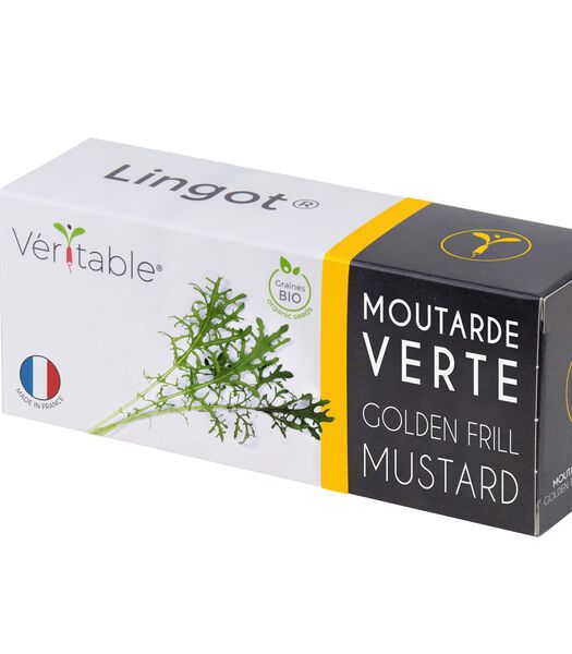 Lingot® Groene Mosterd BIO - voor Véritable® Moestuinen