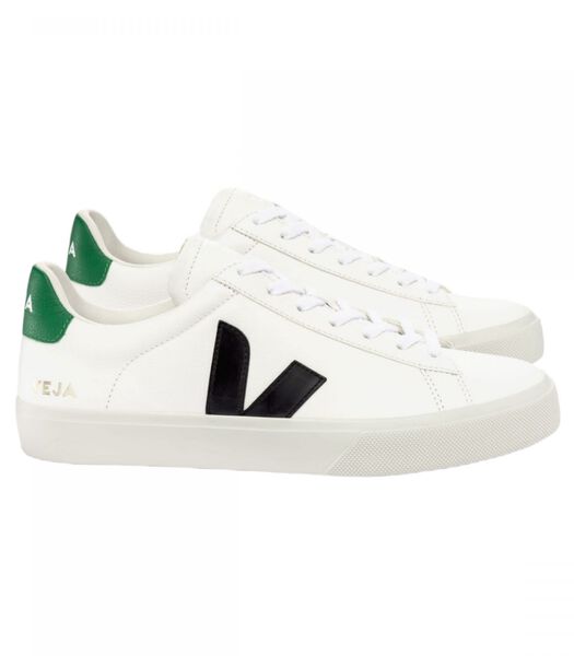 Baskets Campo Chromfree Leather Homme Extra White/Black