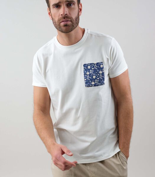 PESQUERO - T-shirt avec poche à motifs pour homme