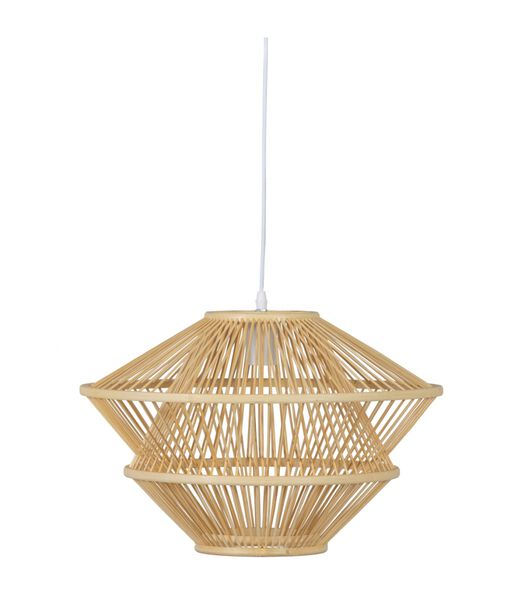 Lampe à suspension - Bambou - Naturelle - 31x46x46 cm - Bamboo