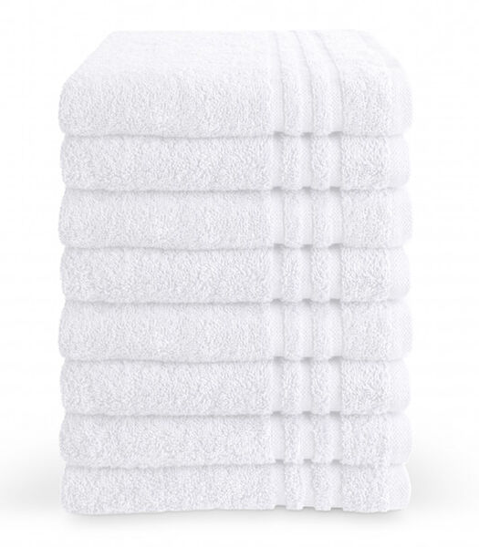 Handdoek 50 x 100 cm Wit - 10 stuks