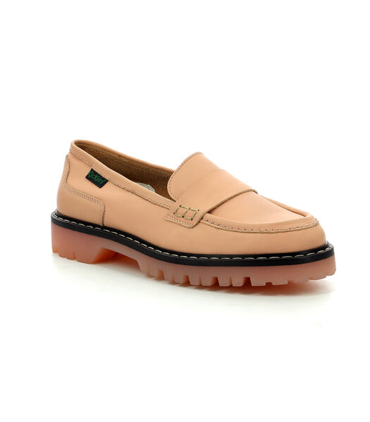 Mocassins Cuir Kickers Deck Loafer