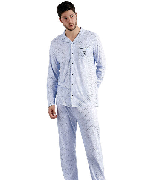 Pyjama pantalon et chemise Stripes And Dots