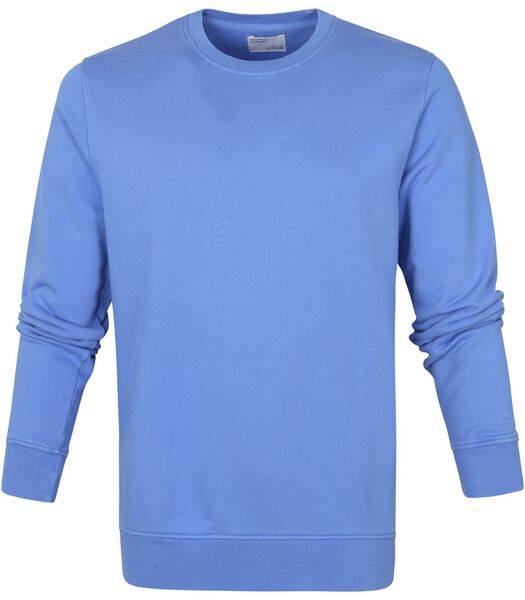 Sweatshirt ronde hals Classic Organic sky blue