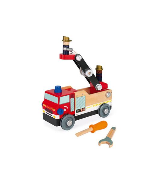 Brico'kids Camion de pompiers - 45 pièces