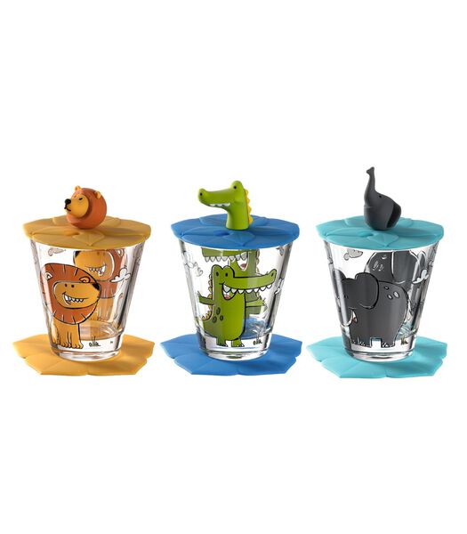 Ensemble de verres pour enfants  Bambini Garçon 215 ml - 3 pièces / 9 pièces