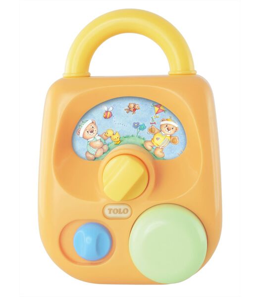 Baby Speelgoed Radio - Pastelkleur