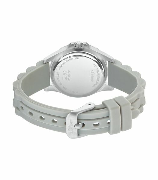 Quartz horloge voor meisjes, roestvrij staal | silicone