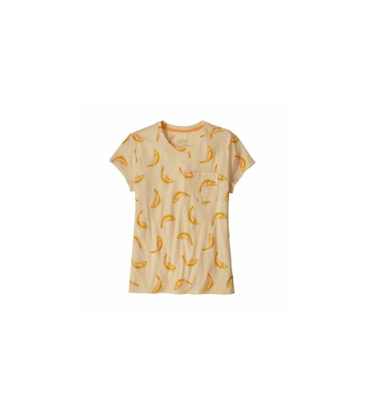 W's Mainsty Tee Vrouwen Geel T-shirt met korte mouwen