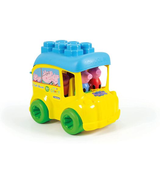 Peppa Pig Soft Clemmy Bus scolaire