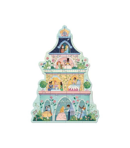 Puzzle de sol La Tour de la Princesse (36 pièces)