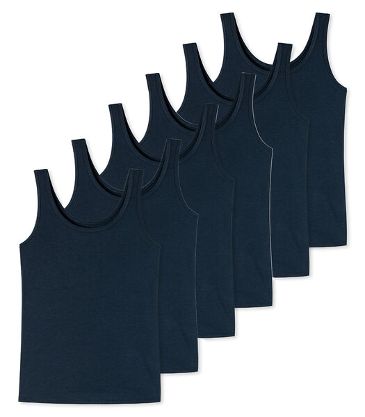 6 pack Basic - onderhemd 