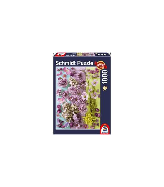 puzzel Violette Bloesems - 1000 stukjes - 12+