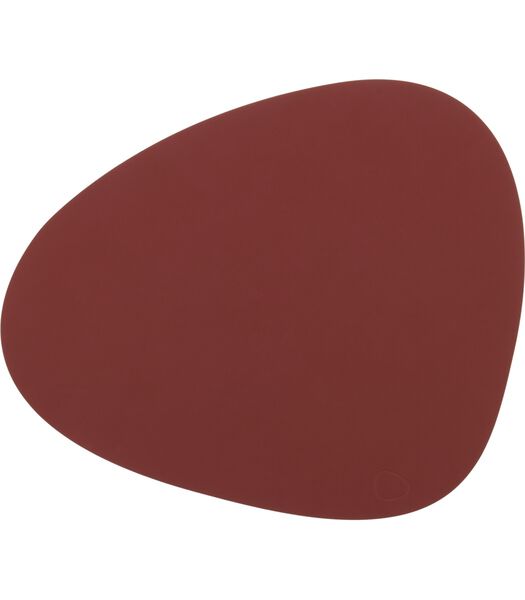 Set de table  Nupo - Cuir - Rouge - 44 x 37 cm
