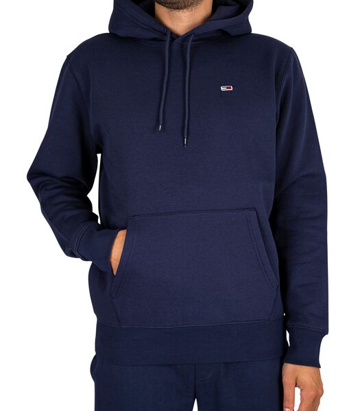 Fleece Pullover Met Capuchon