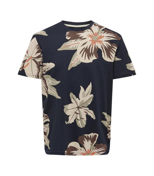T-shirt floral Klop