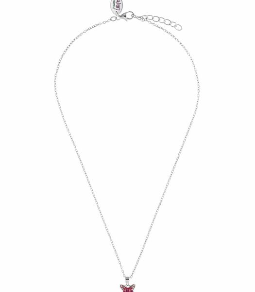 Ketting met hanger voor meisjes, 925 sterling zilver, Preciosa vlinder