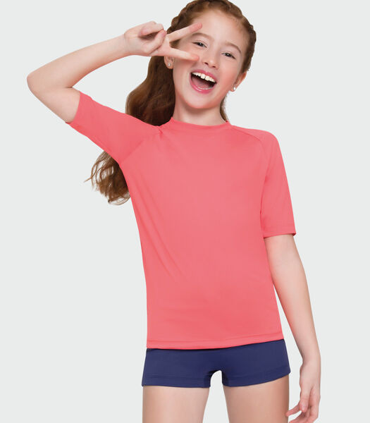 T-shirt Rash Guard Anti-UV SPF50+ pour fille