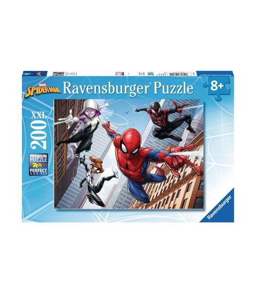 puzzel Spiderman de kracht van de spin - 200 stukjes