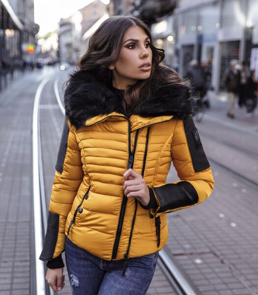 Navahoo girls Winter jacket Yuki 2 Yellow: XS