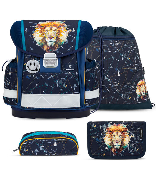 Classy Set de Cartable Ergonomique Lion