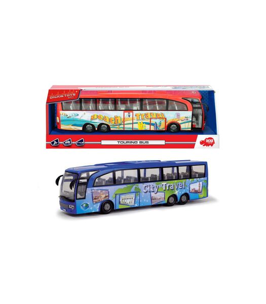 Vakantie Tourbus 1:43 (1 van assortiment)