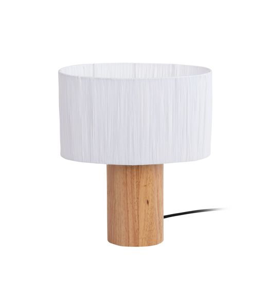 Tafellamp Sheer Oval - Wit - Ø21cm