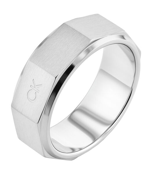 CK bague acier taille 60 - 35000316F