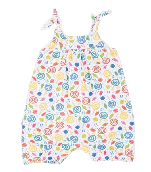 Zomerromper playsuit van biologisch katoen Candy