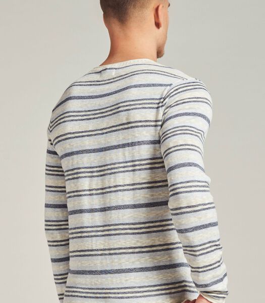 Dstrezzed Sweater Stripes Blue