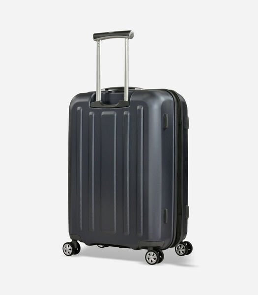 Kapstadt Expandable Valise Moyenne 4 Roues Noir