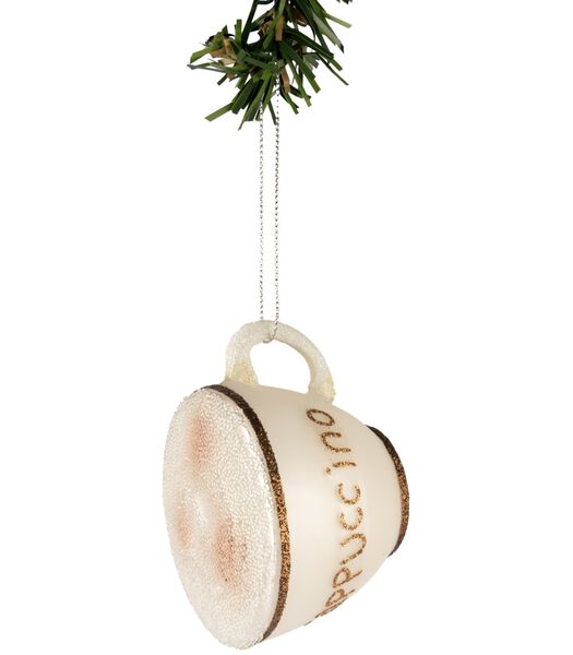 Boule de Noël  Cappuccino 8 cm